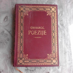 POEZIJE - GREGORCIC ( POEZIE, CARTE IN LIMBA SLOVENA)