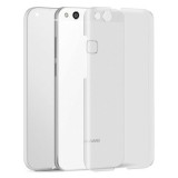 Husa 360 Huawei P10 Lite, GloMax, Protectie Completa Fata Spate, Transparenta, TPU Silicon, Rezistenta Socuri