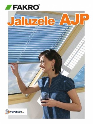 Jaluzele cu ghidaje laterale, Fakro, modele AJP foto