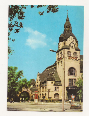 FA38-Carte Postala- GERMANIA - Lepzig Congress Hall, Zoological Garden foto