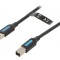 Cablu USB 2.0 A-B 1m Negru
