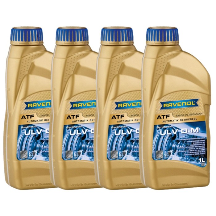 Pachet 4 litri ulei Ravenol ATF ULV D-M pentru transmisie automata