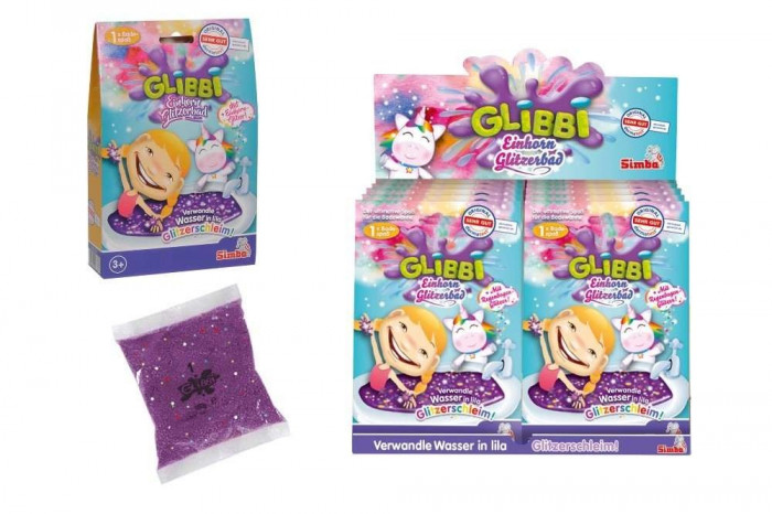 GLIBBI SLIME UNICORN CU SCLIPICI SuperHeroes ToysZone