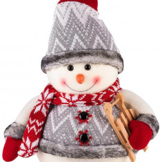 MagicHome Decorațiuni de Crăciun, Om de zăpadă, 30 cm