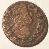 Polonia Lituania 1 Schilling /Szelag 1666 /Varșovia Ioan ll Cazimir Vasa