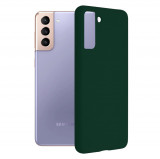 Husa Techsuit Soft Edge Silicon Samsung Galaxy S21 Plus - Dark Green