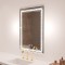 Oglinda LED Rentagulara, 60x80cm, Touch Vivido , Sistem Dezaburire,Dimabila ModernLight Concept