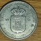 Congo belgian - Ruanda Urundi - moneda coloniala istorica - 5 franci / francs 1958 - inaintea impartirii statale - raruta