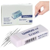 Guma de sters Weibo WB-526A, alb, 3,5x2x1cm, Lean 22412