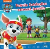 Patrula catelusilor. Patrula catelusilor salveaza jocurile, Litera