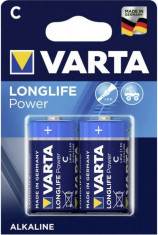 Baterie Varta LongLife Power C R14 1,5V Alcalina set 2 buc. foto