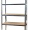Raft metalic pentru depozitare cu 5 polite, capacitate175kg/polita, total 875kg,180x90x40cm