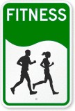 Indicator pentru traseu de fitness