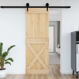 vidaXL Ușă &bdquo;NARVIK&rdquo;, 80x210 cm, lemn masiv de pin