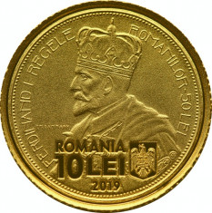 ISTORIA AURULUI - 10 LEI 2019 - MONEDA DE 50 LEI CU MILESIMUL 1922