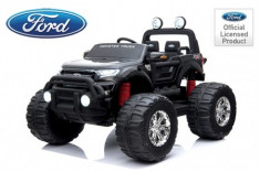 Masinuta electrica FORD MONSTER TRUCK 4x4 PREMIUM 4x45W Negru foto