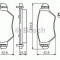 Set placute frana,frana disc OPEL ASTRA G Cabriolet (F67) (2001 - 2005) BOSCH 0 986 495 250