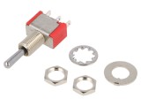 Comutator Basculant 3 Pozitii ON-OFF-ON 2A/250V 5A/28V