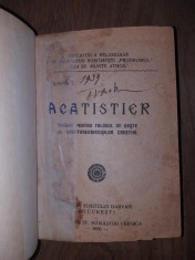 ACATISTIER, 1930 foto