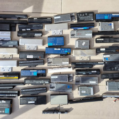lot de 50 baterii laptop - diverse modele -
