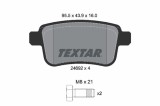 TEXTAR 2469204 Q+ set placute frana,frana disc