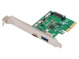 PCIe USB 3.1 Card 10Gbps USB-A &amp; USB-C Adapter