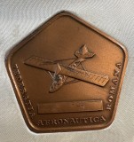 Medalie Federatia Aeronautica Romana 55 ani Primul Aeroclub