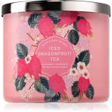 Bath &amp; Body Works Iced Dragonfruit Tea lum&acirc;nare parfumată 411 g