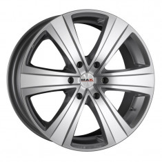 Jante NISSAN NP300 (N1) 7.5J x 17 Inch 6X114,3 et30 - Mak Fuoco Hyper Silver - pret / buc foto