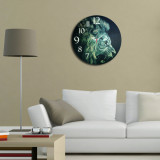 Ceas de perete, Ms-50, MDF, &oslash;40 cm, Multicolor, Home Art
