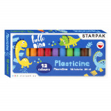 Cumpara ieftin Set plastilina Starpak, Dino, 12 culori