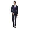 Costum barbati business slim bleumarin CT001, 50, 54
