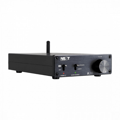 A200 Amplificator stereo 2x100W clasa D cu Bluetooth foto