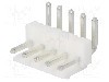 Conector pas semnal, 5 pini, pas pini 3.96mm, tata, NINIGI - NS39-W5K foto