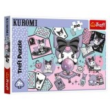 Puzzle Kuromi, 200 de piese, Mediu, Multicolor, CMCLASS