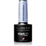 Claresa SoakOff UV/LED Color Marshmallow lac de unghii sub forma de gel culoare 5 5 g