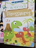 O mundo dos Dinossauros - Pop up carrossel 360 - Pe da Letra (Lumea dinozaurilor - carte in limba portugheza)