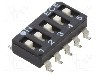 Intrerupator DIP, 2 pozitii, montare SMT, 5 sectiuni, ECE - ESD105LTZ