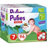 Scutece-chilotel Pufies Fashion&amp;amp;Nature, Marimea 7 Maxi, 17+ kg, 96 buc
