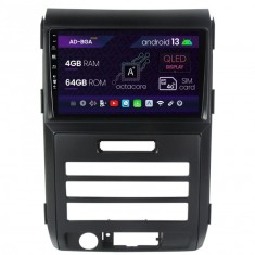 Navigatie Ford F150 (2008-2014), Android 13, A-Octacore 4GB RAM + 64GB ROM, 9 Inch - AD-BGA9004+AD-BGRKIT139