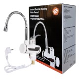 Robinet Electric cu Afișaj Digital Instant Apă Caldă pentru Bucătărie sau Baie, &Icirc;ncălzire Rapidă
