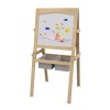 Tabla tip sevalet pentru desen/pictura, cu 2 fete, 3 in 1, 2 compartimente, 58x50.5x109 cm, ART
