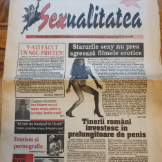 ziarul sexualitatea anii '90 - anul 1,nr,1 - prima aparitie a ziarului