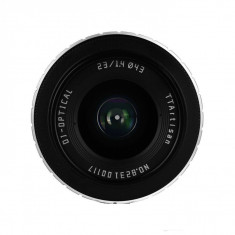 Obiectiv Manual TTArtisan 23mm F1.4 Wide Angle pentru Sony E-mount foto