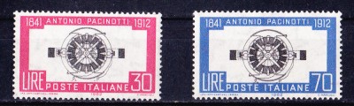 TSV$ - 1962 MICHEL 1120-1121 ITALIA MNH/** LUX foto