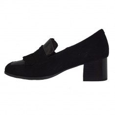 Pantofi dama, din piele naturala, marca Alpina, 8625-2-01-23, negru 40 foto
