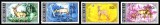 Mongolia 1984 - Seria Completă Cerbul Carpatin / Cerbul Roșu 4 Valori x 50 Mung MNH -MNG1