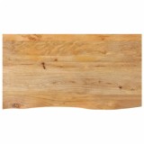 vidaXL Blat de masă contur organic 100x60x2,5 cm lemn masiv de mango 370454