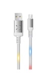 Cumpara ieftin Cablu incarcare telefon USB micro 2A Konfulon DC09M alb