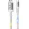 Cablu incarcare telefon USB micro 2A Konfulon DC09M alb
